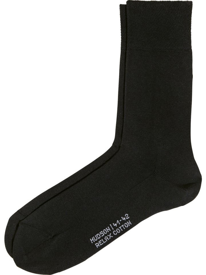 Baumwolle Socken 1 Paar in schwarz