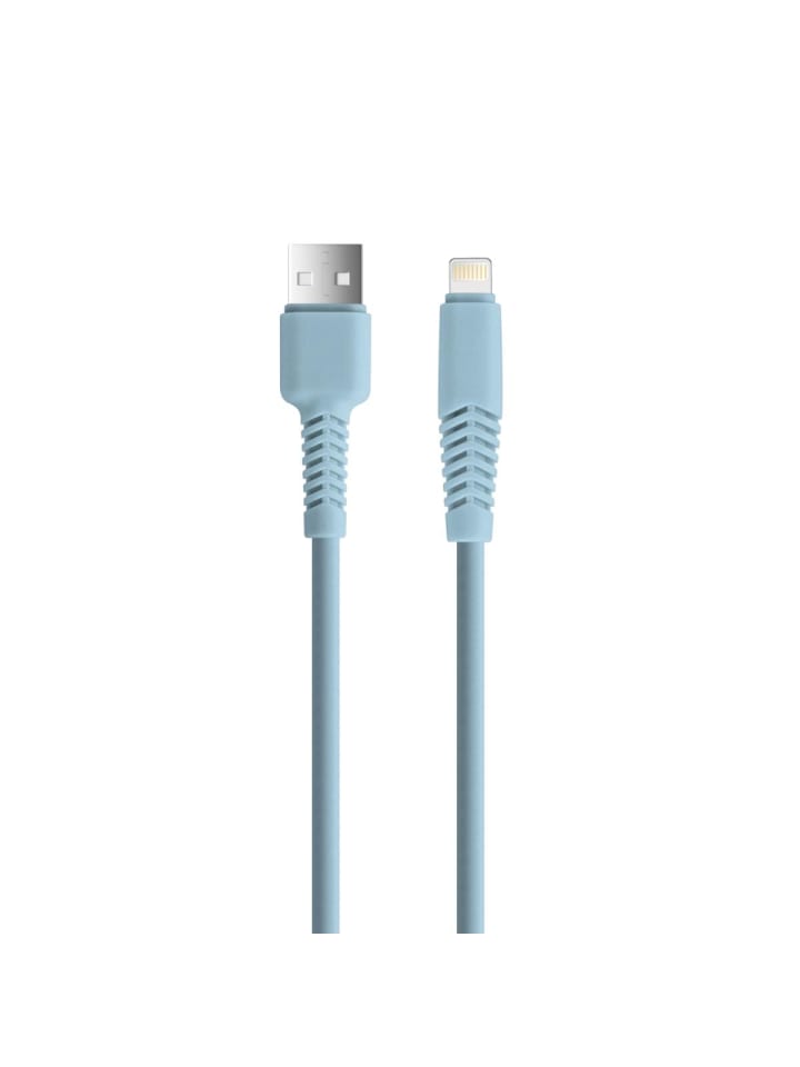 Setty Ladekabel USB-A KSA-L-1.523 1,5 m 10,5W 2,1A kompatibel in Blau
