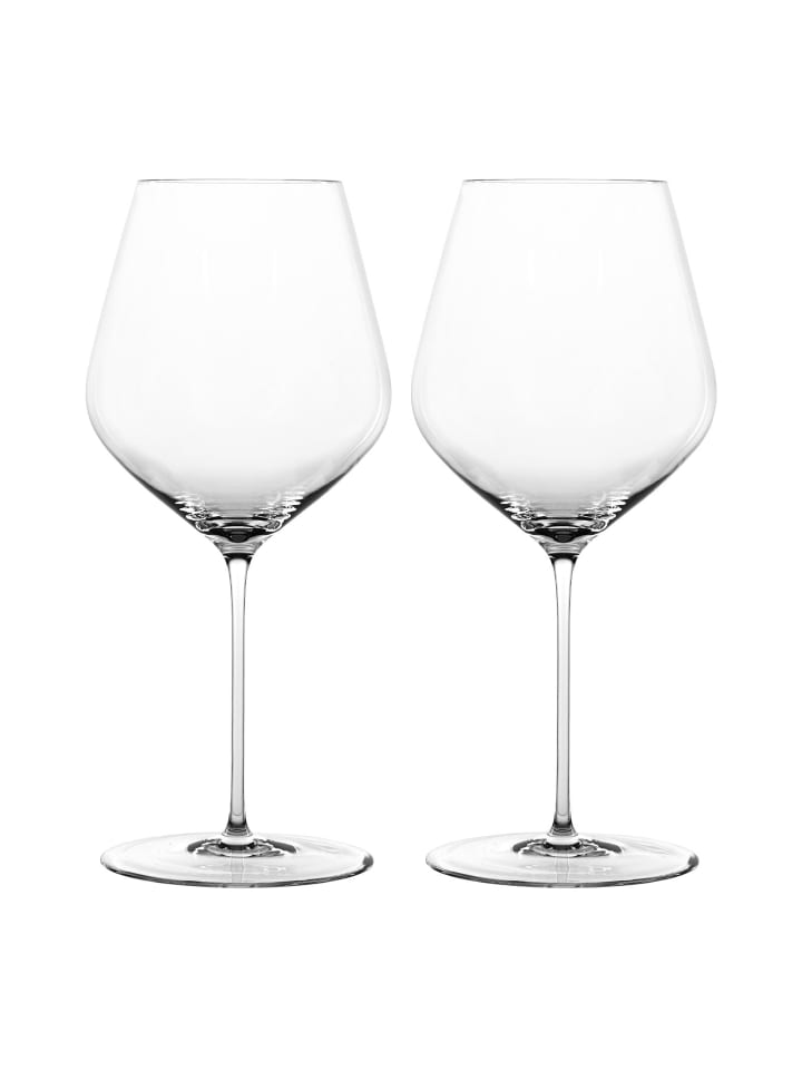 2er Set Burgundergläser Hi-Lite in Transparent 734 ml