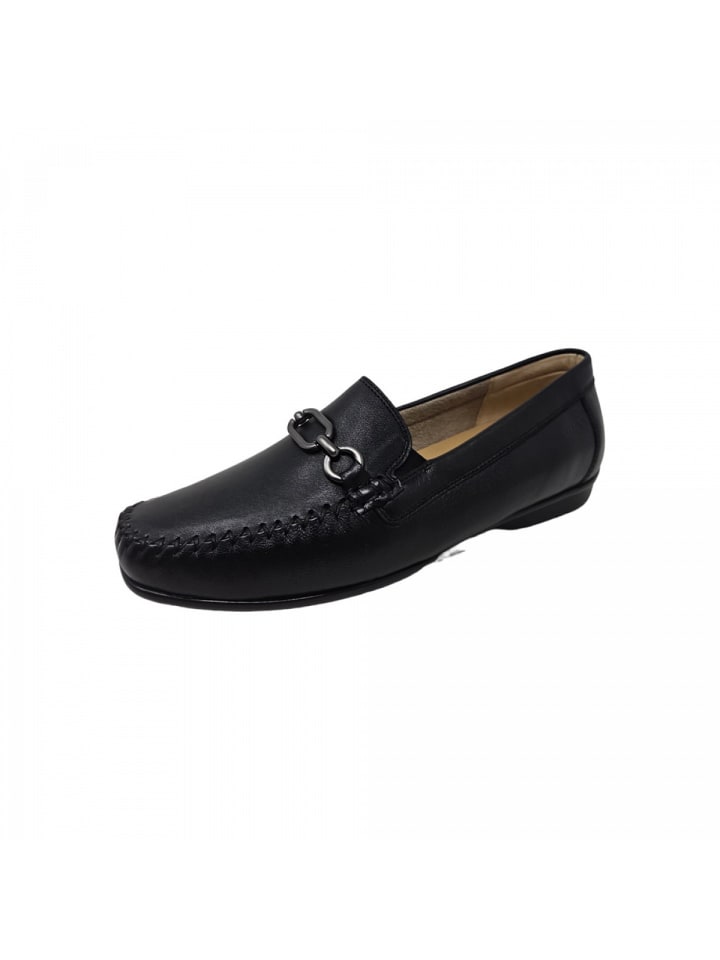 Mokassin Cortizia in Schwarz