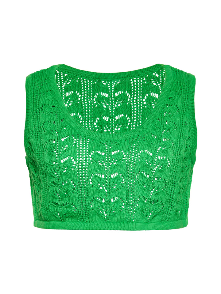 Damen Crop-Top in Grün