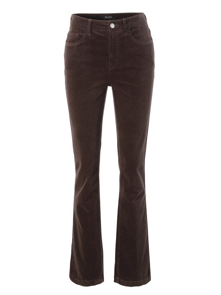 Cordhose in dunkelbraun