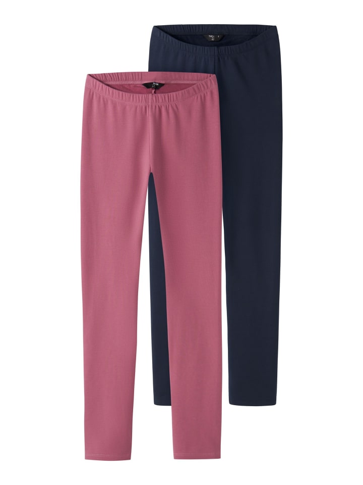 2er-Pack Leggings in Navy Blazer