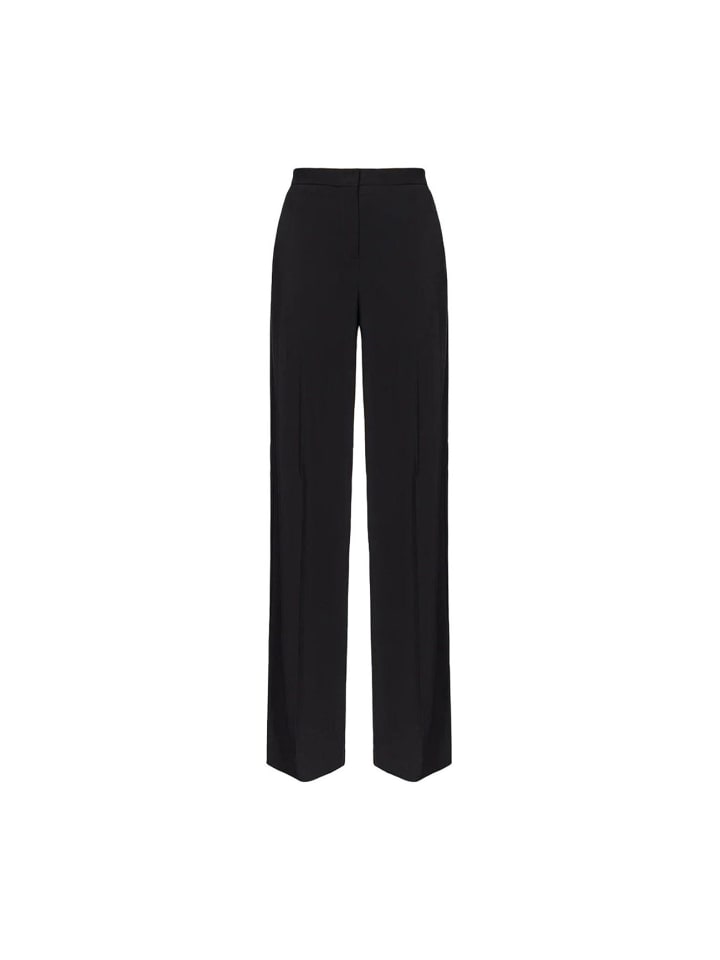 Schwarz Damen Hose