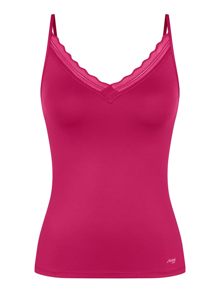 Spaghettitop Blue GO Blush in BERRY