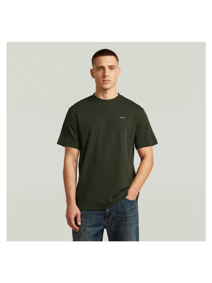 T-Shirt in Asfalt