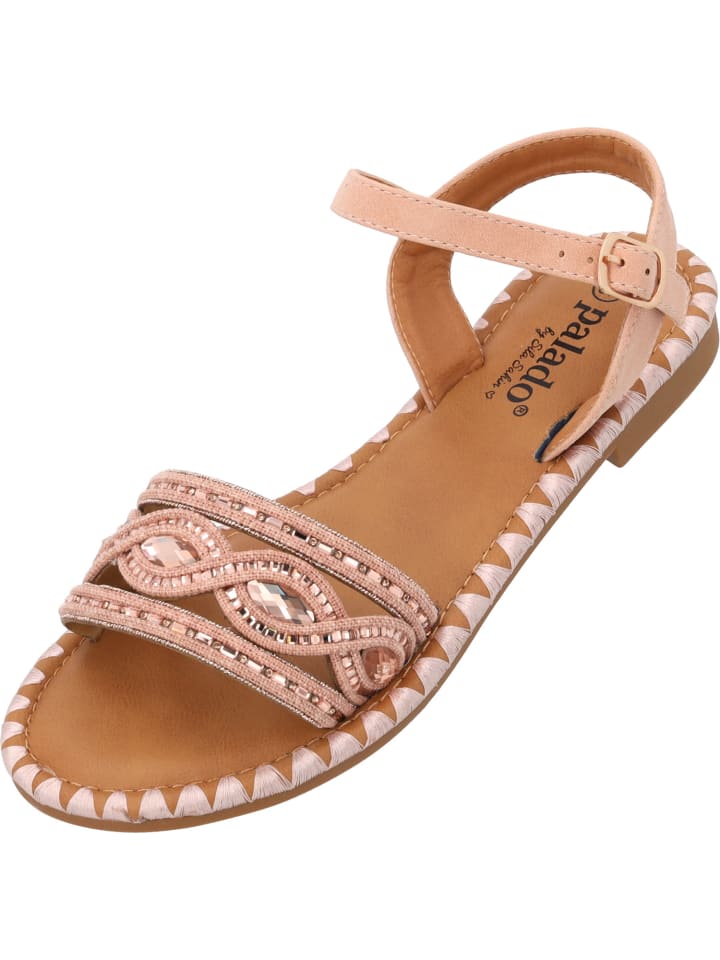 Riemchensandalen Naforao by Sila Sahin in Altrosa