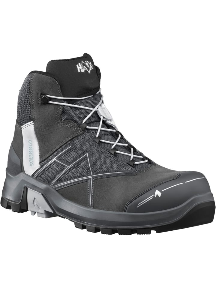 Halbschuhe CONNEXIS Safety+ GTX mid in silber in silber