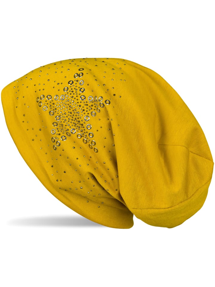 Beanie Mütze in Curry
