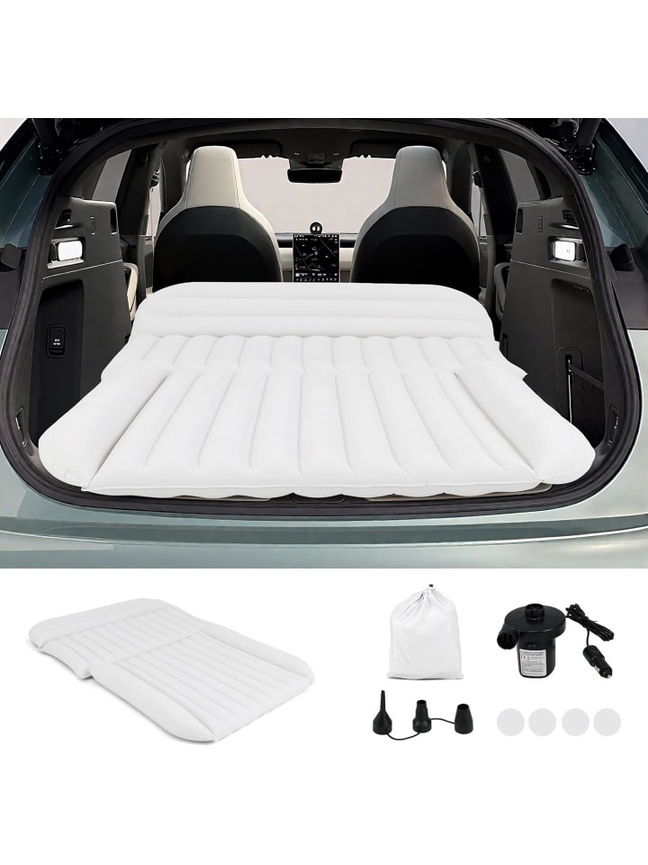 190 x 130 cm SUV Luftmatratze doppelseitig in Beige