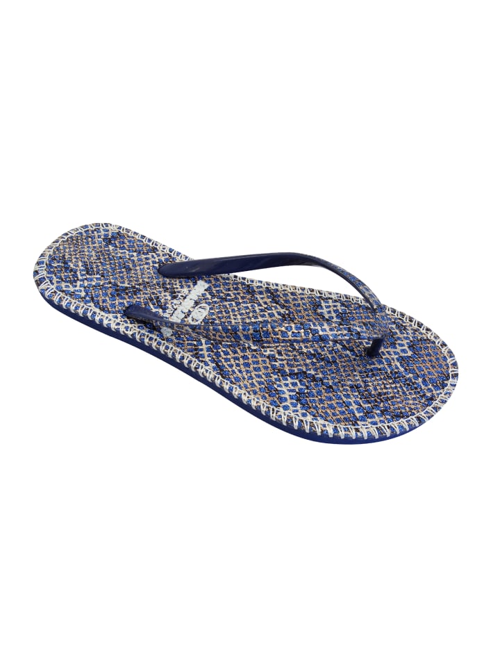 Zehentrenner "Hip Leo" in Blau