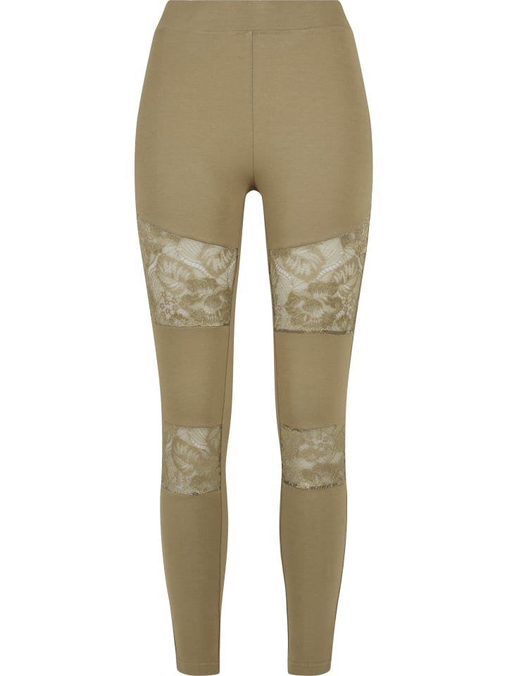 Leggings in khaki