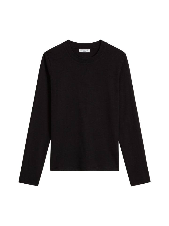 Basic-Longsleeve regular in Stone Melange
