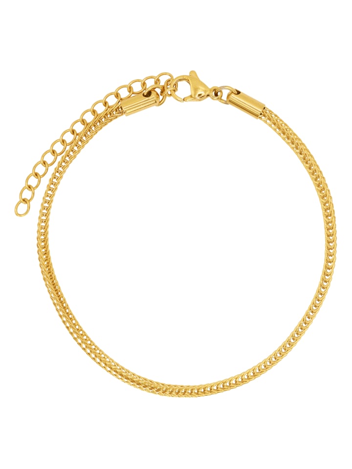 Gliederarmband Herren Ethan goldfarben in goldfarben