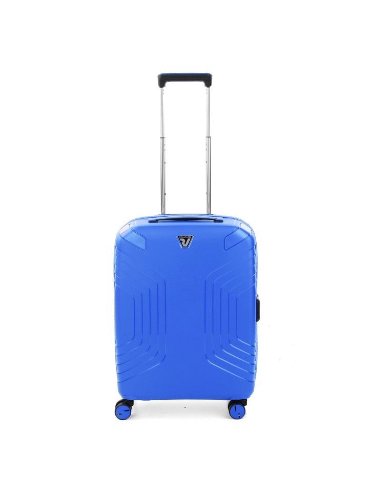 Ypsilon 4 Rollen Kabinentrolley 55 cm mit Dehnfalte denim