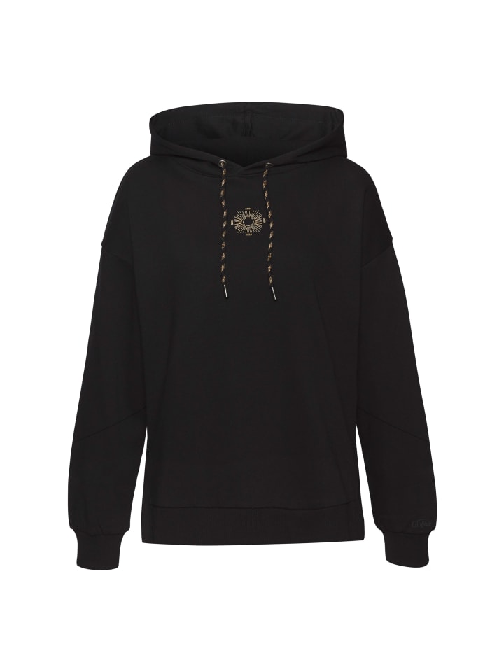 Hoodie in schwarz