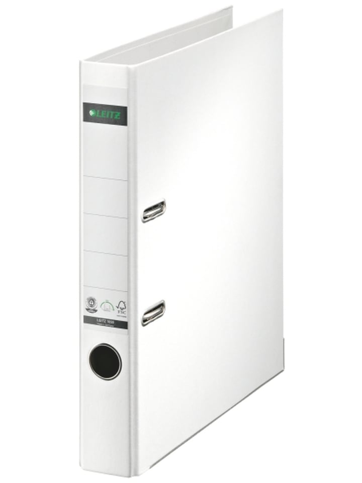 Ordner Pappe A4 180 Grad 50mm weiß