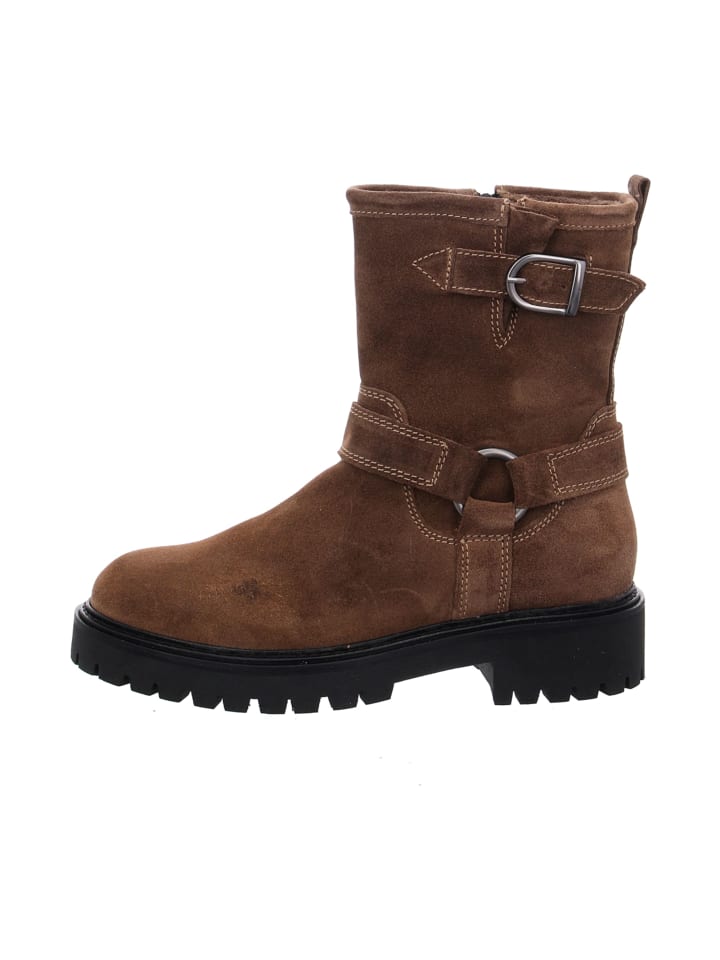 Plateau Stiefeletten in Beige