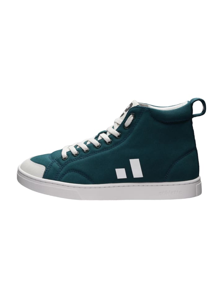 Canvas Sneaker Active Hi Cut in Fir Tree Green | Just White