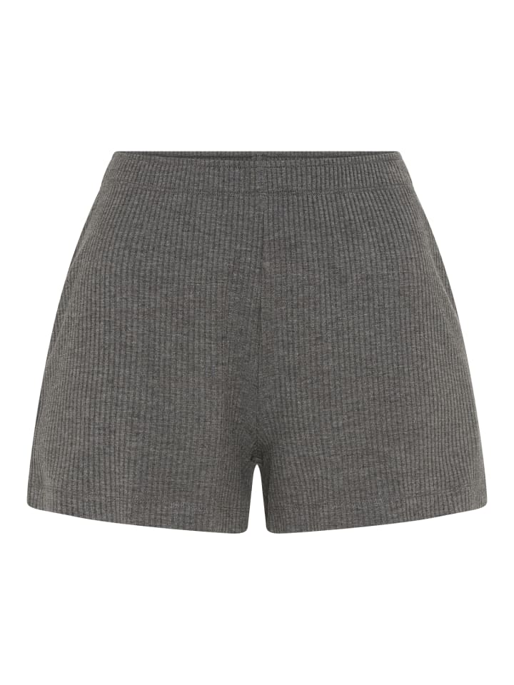 Pyjamashorts in antrazit