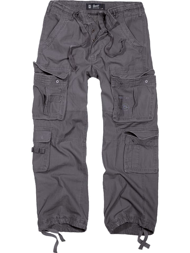 Cargo Trouser in charcoal