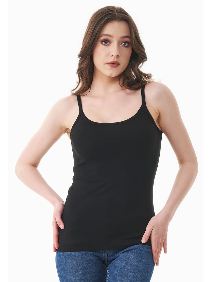 Top "WCASUAL016" in Schwarz