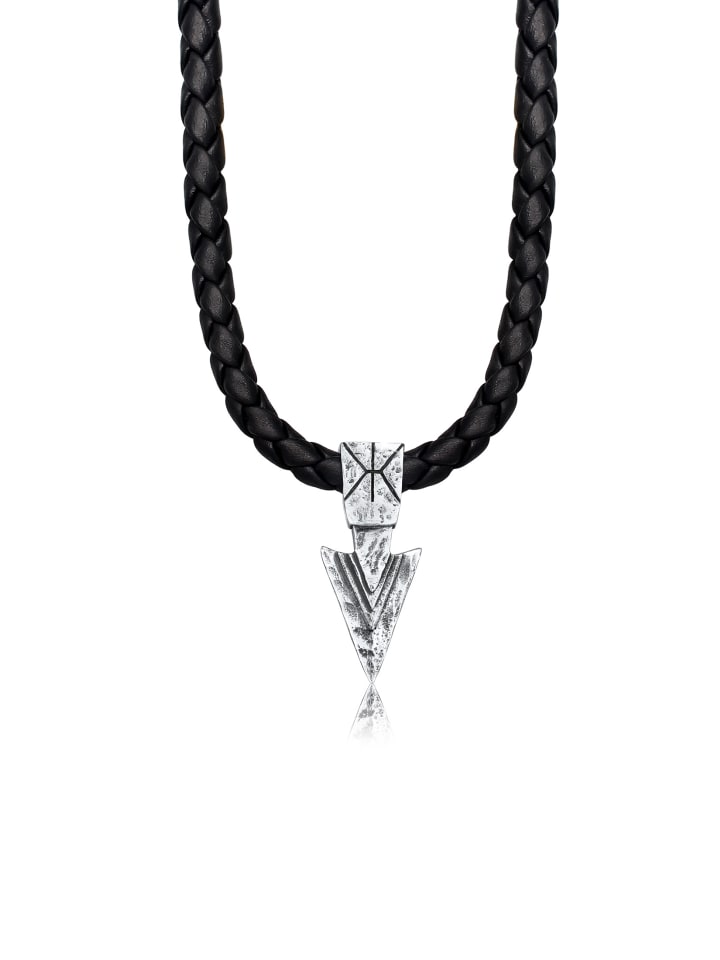 Halskette 925 Sterling Silber Pfeil in Silber