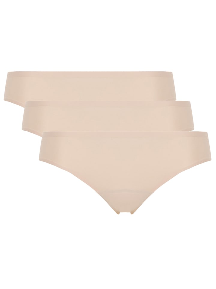 Slip 3er Pack in Beige