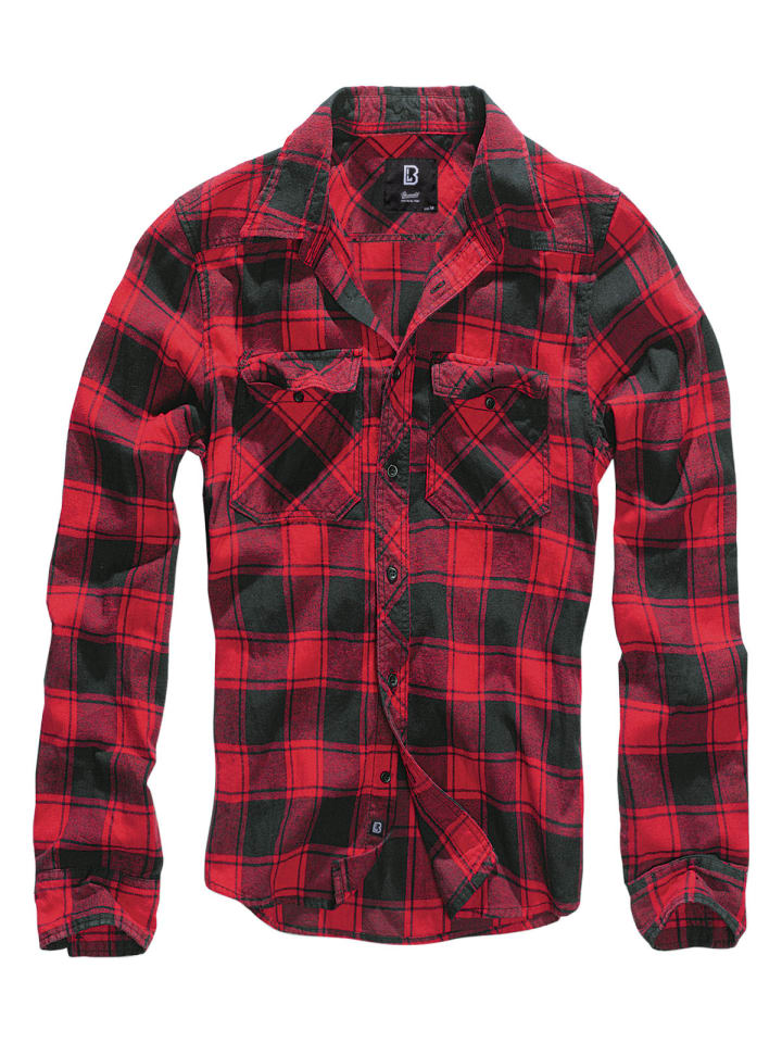 Bekleidung Check Shirt in rot/schwarz