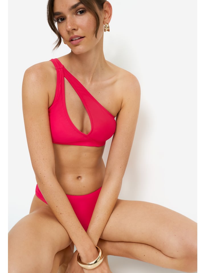 Bustier-Bikini-Top in beere