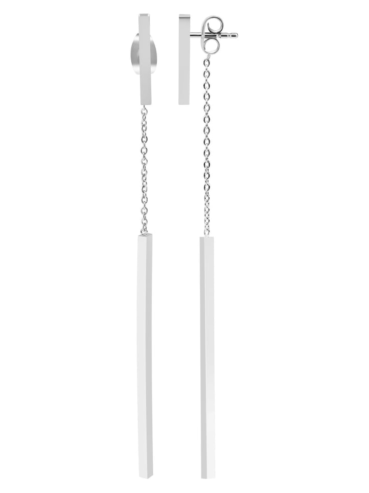 Damen Ohrringe – Ohrstecker aus Edelstahl in silber