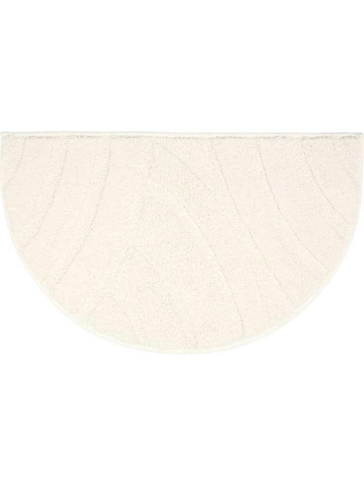 Duschvorlage halbrund Napa in creme