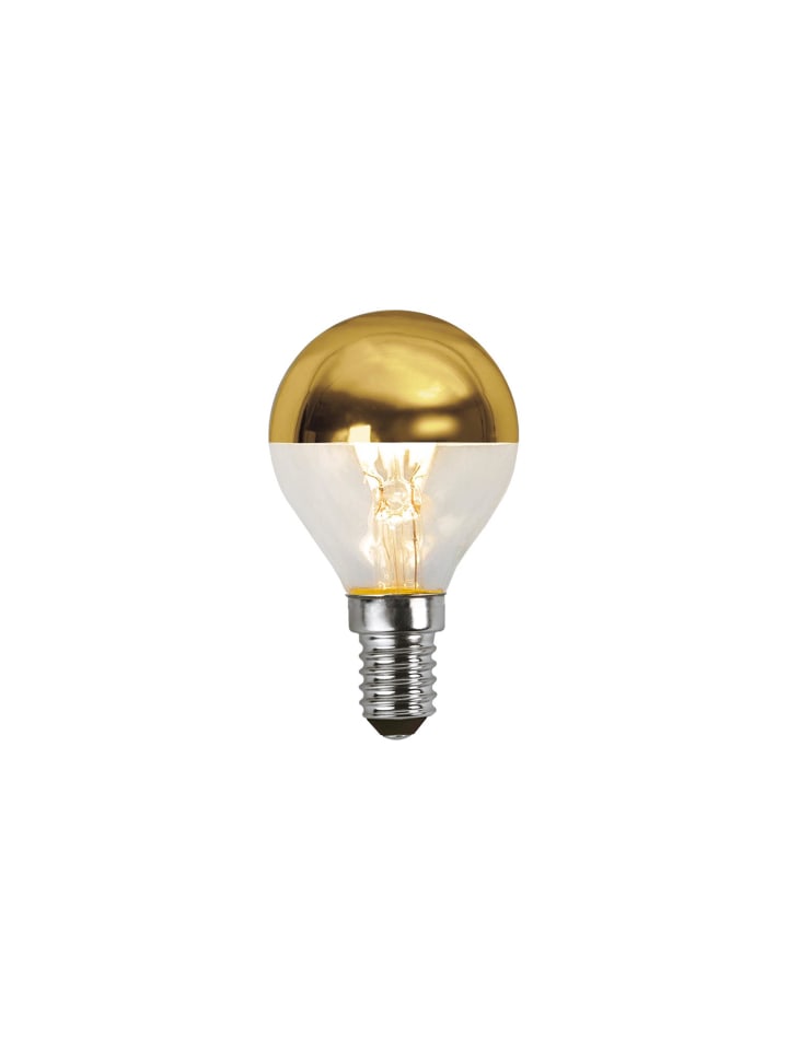 LED-Leuchtmittel ,Top Coated', E14, 3,5W, 250lm, dimmbar, gold, blendf