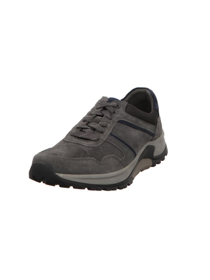 Schnürschuh in blau