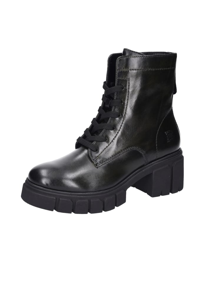 Schnürstiefel in grün