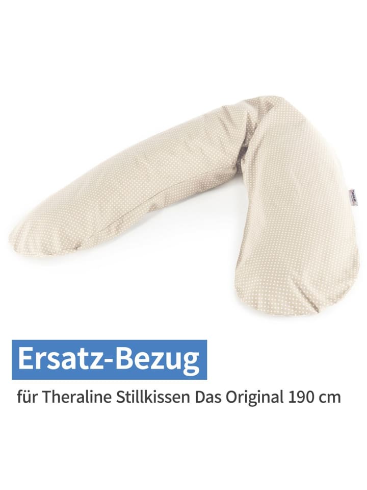 Ersatzbezug für Stillkissen Das Original in beige