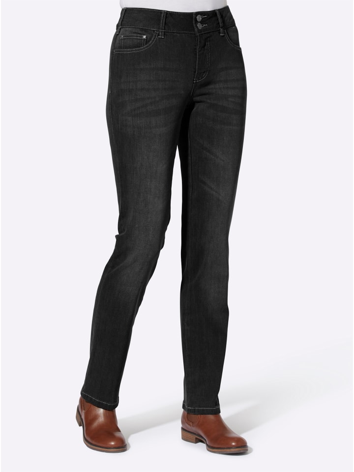 Jeans in black-denim