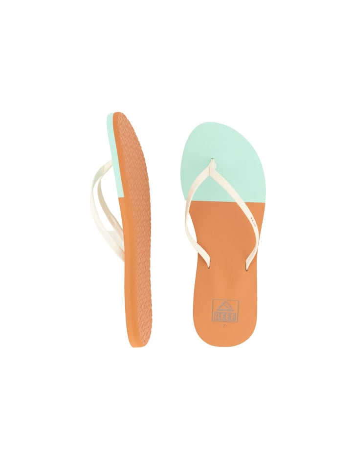 Zehentrenner Sandale Bliss Toe Dip in Sunset