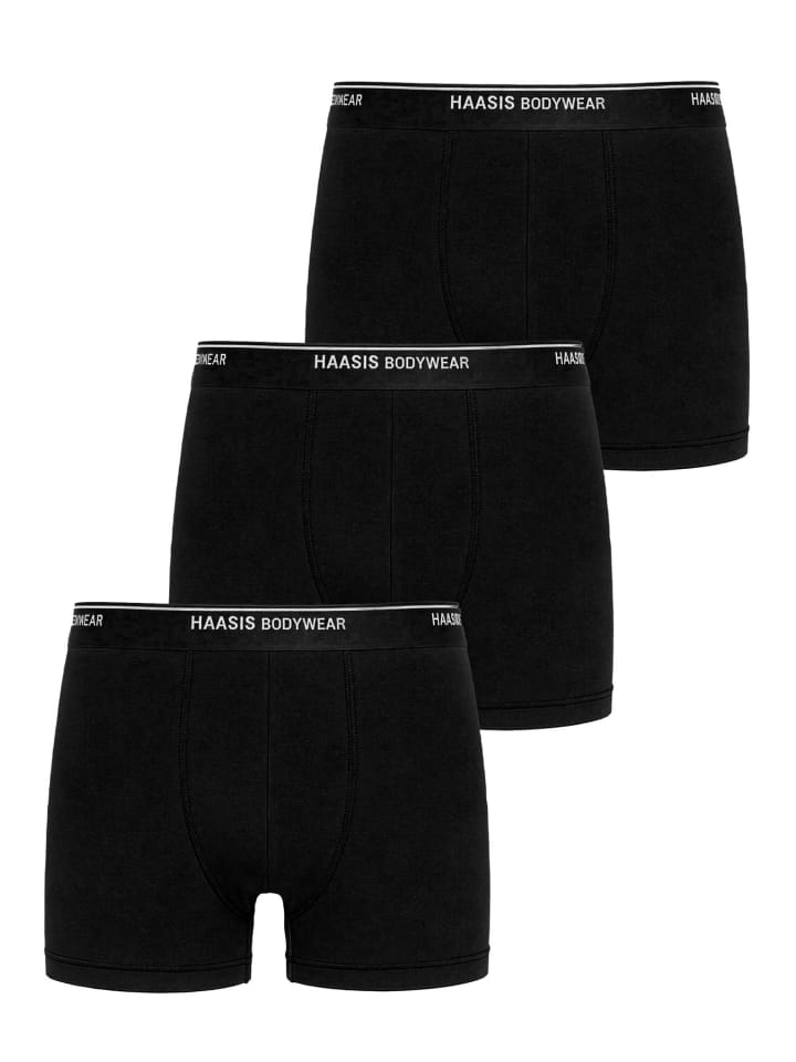 3er-Set: Pants in schwarz