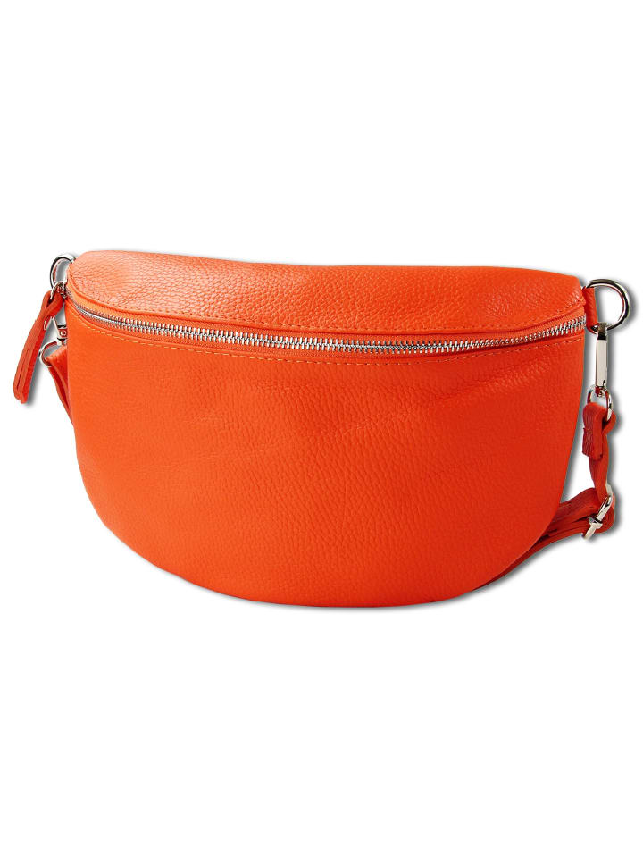 Toscanto Gürteltasche Leder orange ca. 29cm