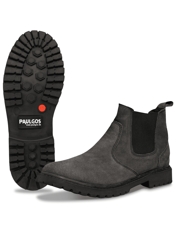 Herren Chelsea Boots, Stiefeletten, Schuhe in Dunkelgrau