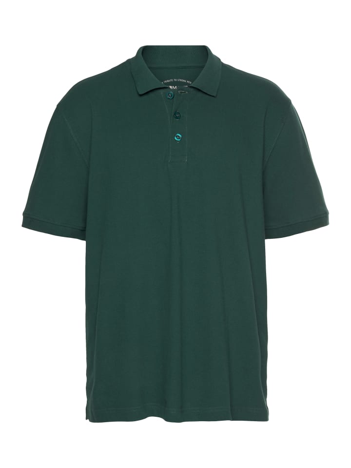 Poloshirt in dunkelgrün