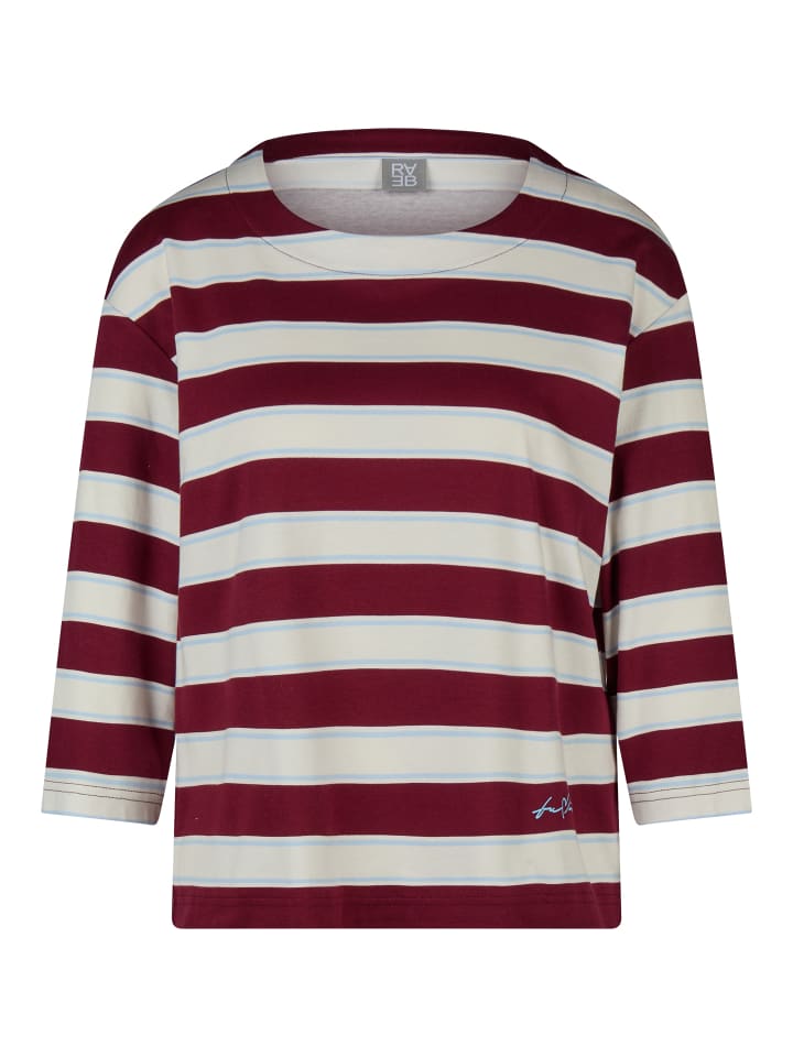 T-Shirt in Dunkelrot
