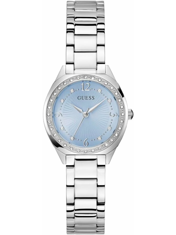 Quarzuhr für Damen in silber