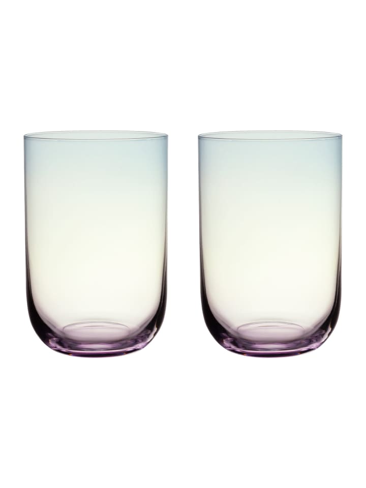 2er Set Longdrinkbecher Like Glass in Pearl 385 ml