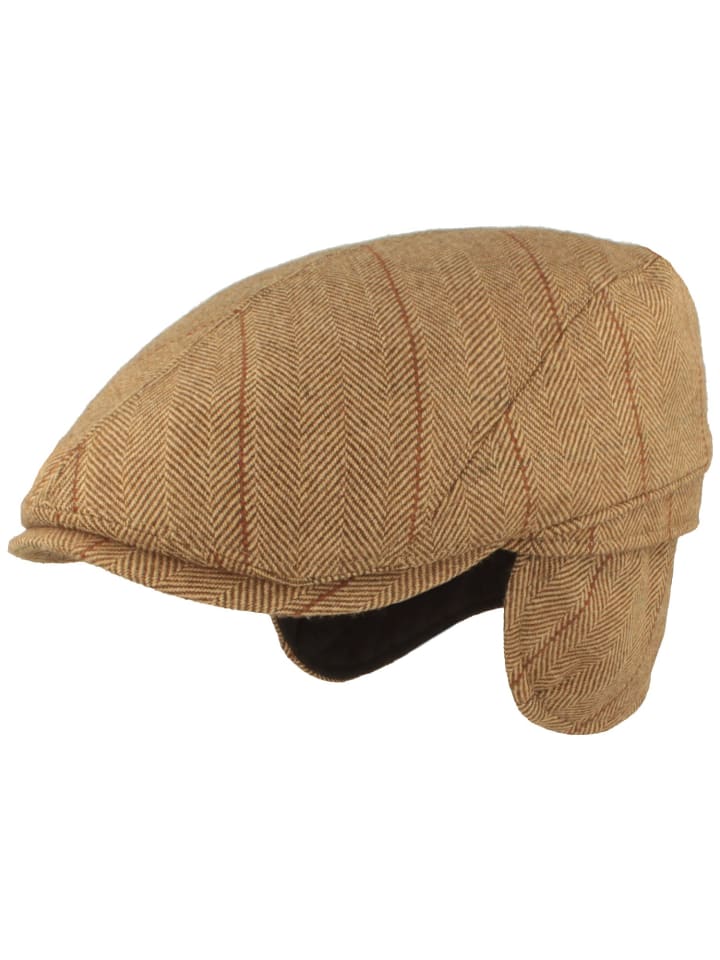 Mütze mit Ohrenschutz in beige