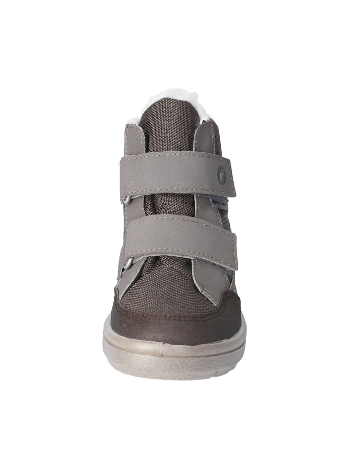Klettstiefel in Grau