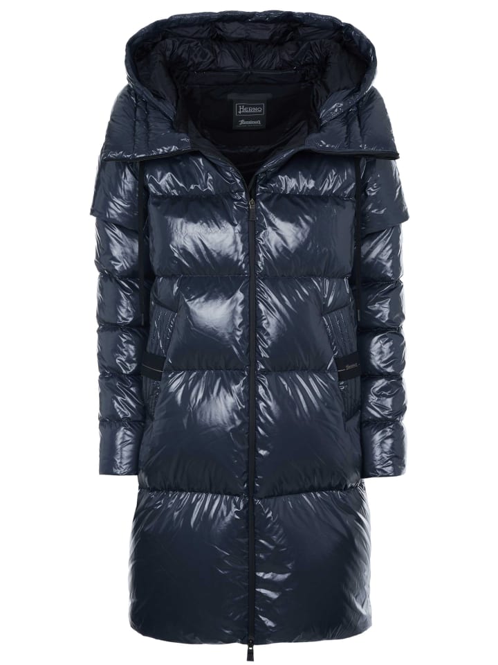Daunenjacke für Damen in grau