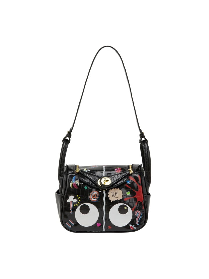 Women Flap Bag in Black