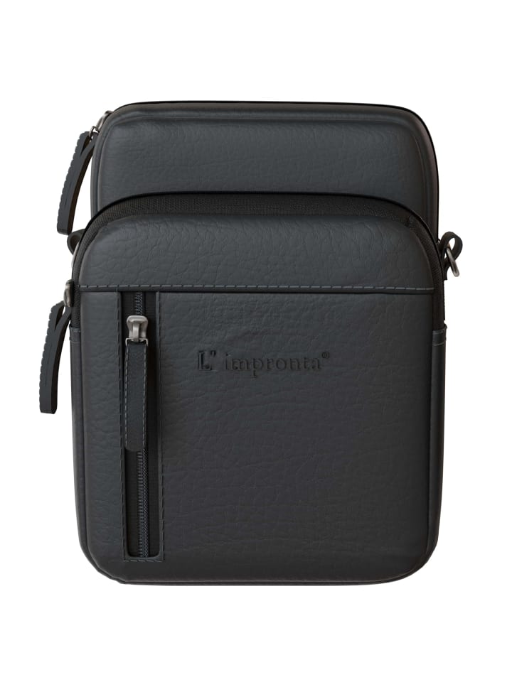 Schultertasche in Nero